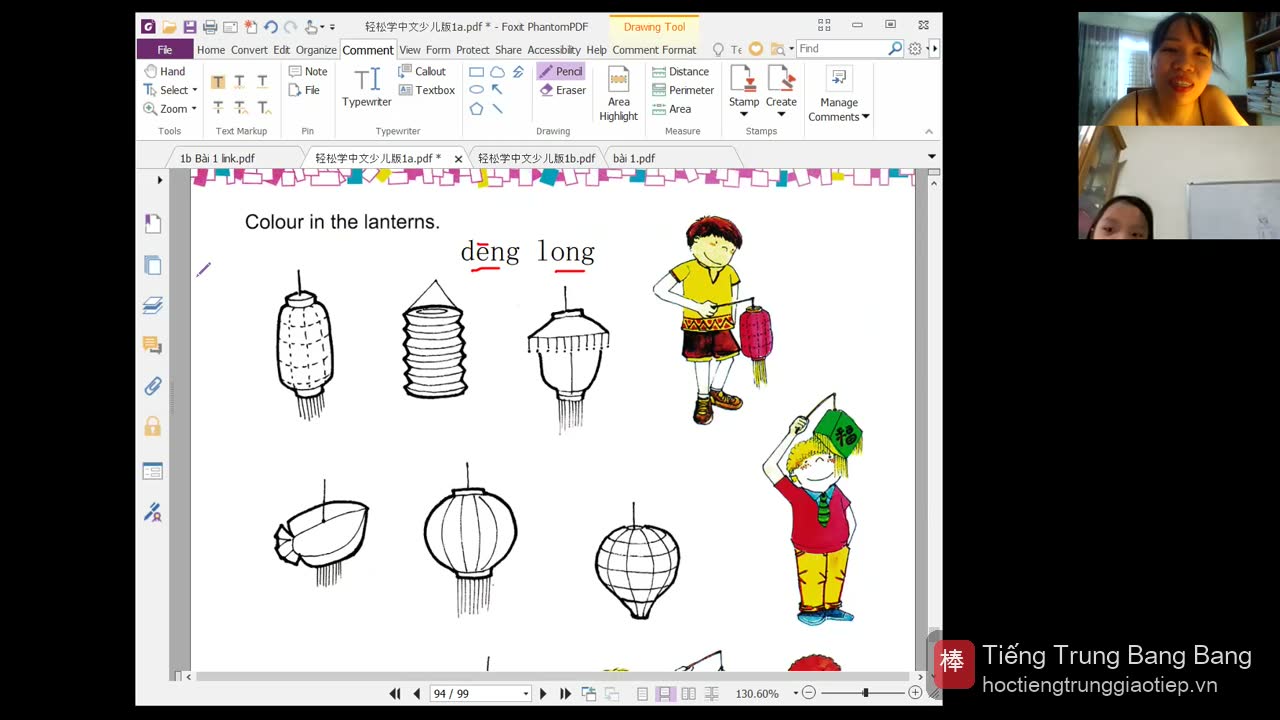 Từ vựng Trung thu: đèn lồng, bánh trung thu